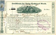 Milwaukee and St. Paul Railway Co. signed by Russell Sage - Autograph Railroad S picture