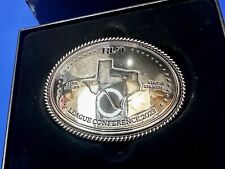 Texas RUN  April 17th - 18th. AT&T Stadium League Conference 2023 Belt Buckle picture