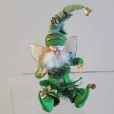 Mark Roberts Luck of the Irish Fairy Small 51-61606 COA #752/2500 Leprechaun Elf picture
