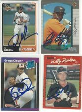  1990 Donruss #164 Billy Ripken Signed Baseball Card Baltimore Orioles picture