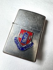 2017 Zippo Prestwick Airport Lighter Scotland Souvenir Aviation Enamel Untested picture