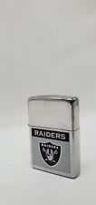 2008 Zippo Lighter - NFL Football Oakland Las Vegas Raiders Great Condition  picture