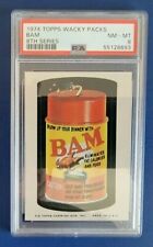 1974 TOPPS WACKY PACKAGES SERIES 8  BAM  PSA 8  @@  NM-MT  @@ picture