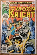 Marvel Spotlight #29 - 2nd Solo Moon Knight 1976 Marvel Comics Marc Spectre picture