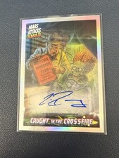 Topps 2026 Mars Attacks Christmas Caught in the Crossfire CHRIS RAMSAY Auto picture