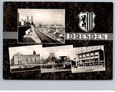 Dresden Landmarks Haus Altmarkt Platz der Einheit Ring Cafe Postcard picture