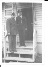 OFFICERS AT BOWMAN FIELD,KY (AIR BASE CITY) VINTAGE 1942 WWII PHOTO H126 picture