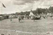 XL2 Newspaper & Photo Friendship Dance, Kickapoo Reservation Kansas Orig 1962 picture