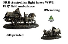 Australian light horse WW1 field ambulance Collectables Aussie soldier medic picture