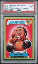 2015 Gpk Mad Mike 30th Anniversary  Puke Green. Mike Tyson Spoof.  Pop 3 Rare. picture