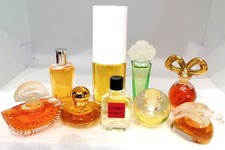 Lot of 9 Mini Bottles Collectible Fragrances by Different Designers. picture