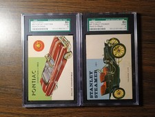 1954 Topps World On Wheels SGC 6 Lot #41#83 picture