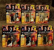 Star Trek Generations Lot Of 6 Action Figures 1994 Playmates Picard Worf KIRK picture