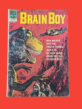 Brain Boy #3 1962 Dell Comics Frozen Monster Vic Prezio Dinosaur Silver Age picture