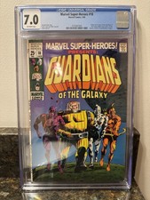 Marvel Super-Heroes #18 (1969) 1st Guardians Of The Galaxy CGC 7.0 OW Huge Key picture