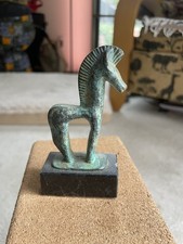 Vintage 1989 Etruscan Horse Statuette Renzo Carli Firenze Italy Sculpture picture