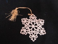 Lenox 1997 Annual Christmas Ornament Pierced  