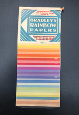 Antique Bradley's Rainbow Papers, Art Advertising Sample picture