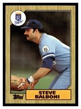 1987 Topps   #240   Steve Balboni     First Base   Kansas City Royals   picture