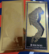 GoldBack Michael Jackson 24K Foil Note, 1/20 Troy Oz. UNC, BLK PACKS Sound Money picture