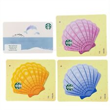 4 x Starbucks Gift Card 2024 Thailand Collection Pin intact  picture