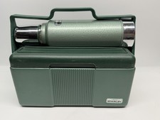 EUC Vintage Stanley Aladdin Lunch Box Cooler Quart Thermos A-944DH USA Green Set picture