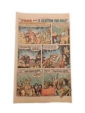 PRINT AD 1977 THOR & HOSTESS TWINKIES Comic Size Original & Authentic  picture