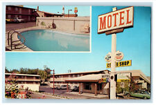 c1950s Gateway Motel, Barstow California CA Vintage Unposted Postcard picture