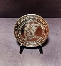 Vintage 1993 Little Caesars $1 Casino Token Las Vegas, Nevada Coin Chip Slot picture