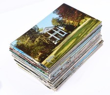 Bulk 175 Vintage Postcard Lot Used & Unused Historic Homes Houses Mansions  – 13 picture
