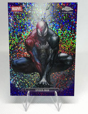 Topps 2026 Chrome Spider-Man Fanfare 20/75 Purple Speckle picture