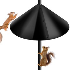 PP Squirrel Proof Baffle, Pole Mount Squirrel Guard Stopper for Outdoors Bird... picture