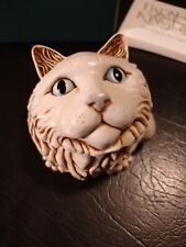 Harmony Kingdom FAT CATS MEOW, Cat Trinket Box Made in England ARTIST SIGNED ** picture