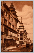 c1910s Chinatown San Francisco Edward H Mitchell Antique Postcard picture
