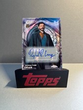 Topps 2026 Chrome Star Wars Senator Oran #41 Raphael Roger Levy Auto #/77 picture