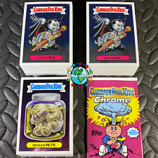 GARBAGE PAIL KIDS CHROME 1 COMPLETE 110-CARD BASE SET +WRAPPER 2013 1ST SERIES picture