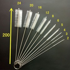 10PCS Pipe Cleaners Brush Smoking / Tobacco Pipe Cleaning Tools White 10 Sizes picture