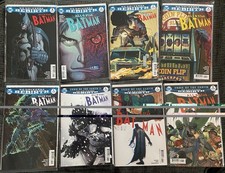 DC Comics Rebirth Batman and all star Batman Mixed Comic Book Lot as pictured picture