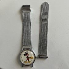 Vintage 1970s Men's Timex wind-up Mickey Mouse Watch for Repair picture