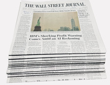 The Wall Street Journal Newspaper LOT/12 July 17-21 | 23-24| 25-31 2026 Complete picture