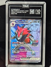 2025 Pokemon Journey Together 175/159 N's Zoroark ex Ultra Rare TAG 10 picture
