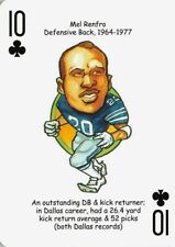 Mel Renfro Defensive Back Dallas Cowboys Single Swap Playing Card - 1 card picture