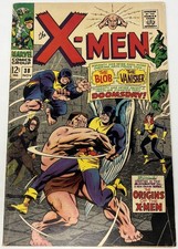 The X-Men #38 Vintage 1967 Marvel Comics Group Book The Blob & The Vanisher picture