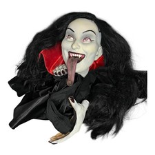 Vintage RARE Mario Chiodo Studios Vampiress Head Clinger 2004 Theater Halloween picture