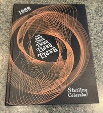 Vintage Sterling CO High School Yearbook Annual 1955 The Tiger picture