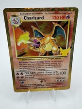 CHARIZARD Pokemon 30th Anniversary 4/102 Gold Anniversary SP picture