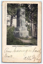 1907 Culluloo Monument Woodmere Long Island New York NY Posted Postcard picture