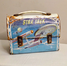 Vintage 1968 Star Trek Metal Dome Lunchbox picture