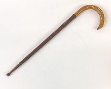 Prison Swagger Stick c1937 San Quentin Prison Edward L Abbott picture