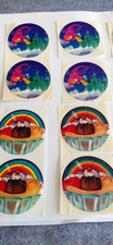Vintage 1980s Sticker Lot - Rare Early Lisa Frank, Trend, & Hallmark (14Pieces) picture